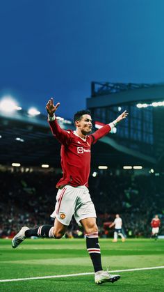 Cristiano Ronaldo | Manchester United Manchester United Wallpapers, Cristiano Ronaldo Celebration, Ronaldo Celebration, Cristiano Ronaldo Young, Ronaldo Skills, Cr7 Wallpapers