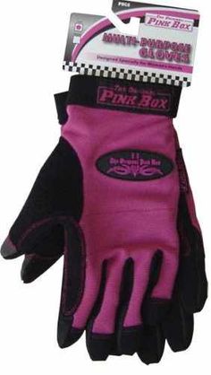 Glove Box Essentials, Pink Tools For Kids, Pink Tool Box Salon, Pink Cleaning Gloves, Pink Tool Box