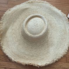 Monday Swimwear Floppy Hat Beige Floppy Sun Hat For Vacation, Beige Floppy Sun Hat For Beach, Beige Floppy Hat For The Beach, Floppy Beach Hat Aesthetic, Brown Beach Hat, One Size, Monday Swimwear, Swimwear Accessories, Floppy Hat, Accessories Hats