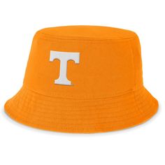 Show off your Tennessee Volunteers spirit with this Local Apex Bucket Hat from Nike. This bucket hat features a wraparound brim that provides 360 degrees of coverage from the sun, making it perfect for those hot game days in Neyland Stadium. Made from durable twill fabric, it's built to last season after season. Show off your Volunteers pride with the prominently displayed team logo embroidered on the front and the team motto embroidered on the back. Fan Gear Visor Hat, One Size Fits Most, Adjustable Visor Hat For Fan Gear, Adjustable Visor For Fan Gear, Casual Nike Flat Brim Hat, Nike Adjustable Hat For Fan Gear, Adjustable Flat Brim Sports Fan Hat, Curved Brim Bucket Hat, One Size Fits Most Bucket Hat For Sports, Sports Bucket Hat, One Size Fits Most