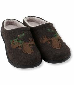 Daybreak Scuff, Motif: Slippers | Free Shipping at L.L.Bean Super Soft Comfortable Brown Slippers, Comfy Super Soft Brown Slippers, Brown Indoor Slippers For Winter, Winter Loungewear Slippers With Cushioned Footbed, Super Soft Comfortable Winter Slippers, Winter Indoor Slippers With Plush Lining, Brown Outdoor Winter Slippers, Comfortable Super Soft Winter Slippers, Cozy Non-slip Winter Slippers