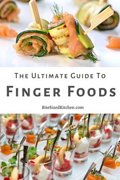 the ultimate guide to finger foods