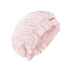 Pink Silk Sleep Bonnet Silk Sleep Bonnet, Sleep Bonnet, Loose Bun, Silk Sleep Cap, Loose Buns, Silk Bonnet, Frizz Free Hair, Hair Bonnet, Beauty Sleep