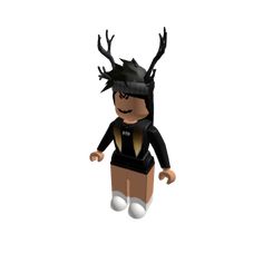 an image of a person with antlers on their head