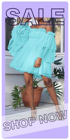 Light Blue Casual Solid Mesh Off the Shoulder Irregular Dress Dresses Irregular Dress, Wholesale Fashion, Dresses Online, Off Shoulder Dress, Off The Shoulder, Strapless Dress, Shoulder Dress, Off Shoulder, Light Blue