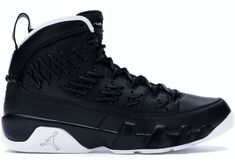 Check out the Jordan 9 Retro Pinnacle Baseball Black available on StockX Air Jordan 9 Retro, Stylish Mens Suits, Nike Air Jordan Shoes, Authentic Jordans, Orange Sneakers, Jordan 9 Retro, Jordan Model, Adidas Crazy, Black Shoes Men