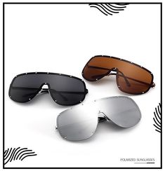 Ready to add excitement to your summer look, consider these polarized sunglasses. These sunglasses look tempting in a designer style. These women's designer sunglasses are beautified with an exceptional rimless alloy frame and a one-piece mirror lens to give your look some depth.

Specifications
Brand Name: GeraldBlack
Origin: CN(Origin)
Gender: Women
Style: Pilot
Department Name: Adult
Frame Material: Alloy
Lenses Optical Attribute: Polarized
Lenses Optical Attribute: MIRROR
Lenses Optical Attr Rimless Shield Sunglasses For Beach With Uv Protection, Rimless Polycarbonate Shield Sunglasses With Uv Protection, Rimless Shield Sunglasses With Mirrored Lenses For Beach, Rimless Mirrored Shield Sunglasses For Beach, Silver Rimless Anti-reflective Shield Sunglasses, Rimless Aviator Sunglasses For Summer Outdoor, Trendy Silver Shield Sunglasses With Polarized Lenses, Silver Rimless Shield Sunglasses With Uva Protection, Silver Sunglasses With Mirrored Lenses