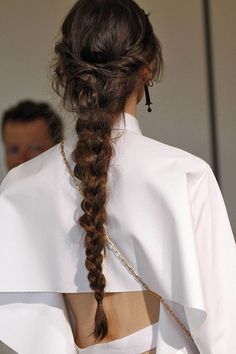 Easy Trendy Hairstyles, Pretty Ponytails, Effortless Hairstyles, Hair Stylies, Long Braids, Braided Ponytail, Aesthetic Hair, Trendy Hairstyles, Hair Day