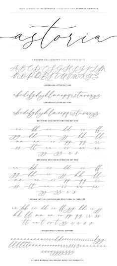 an old script with cursive writing on it