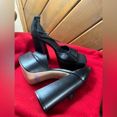 Schutz Ladies Shoes Brand New Never Worn 9.5b. Regularly Priced At $350.00. These Platforms Are To Die For. Only Asking $199.00 Best Offer. See Videos, Ladies Shoes, Shoes Brand, Shoe Brands, Brand New, Women Shoes, Women Shopping, Black, Color