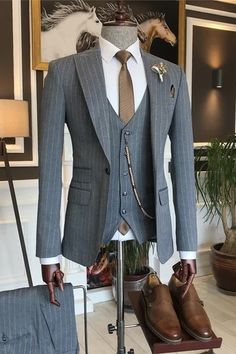 Business Suits | Allaboutchic Masculine Fashion, Classy Suits, Dress Suits For Men, Designer Suits For Men, Slim Fit Suits, Mens Attire, Men Stylish Dress, Business Suit, Formal Suits