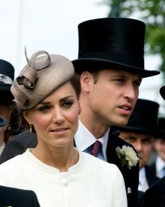 the royal couple are all dressed up and ready to go out for their wedding ceremony