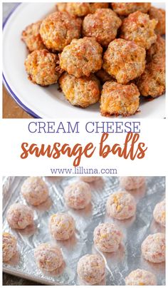 cheese sausage balls are an easy appetizer for any occasion