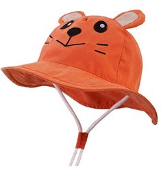 This Baby Bucket Hat with a "cute tiger" design and a floppy brim, will keep the sun away from little eyes and the back of the neck. It is a perfect cap for playing at the backyard, picnic or a photoshoot session. Great present for a birthday or other significant event.Material: Cotton Ages: 6 - 12 Months * Adjust the chin strap to easily create the best possible fit, that way, the hat can be tightened or loosened as needed.* Lightweight and easily foldable to fit in a pocket, perfect for travel Baby Sun Protection, Baby Bucket Hat, Backyard Picnic, Cute Tiger, Cute Tigers, Sun Protection Hat, Tiger Design, Girl With Hat