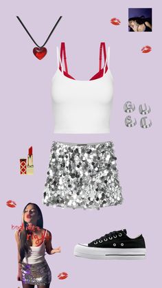 Bad Idea Right? Never, when it comes to spending all of your money to make the CUTEST Guts Concert Outfit! LINKED TO AMAZON!  #ad #badidearight #badidearightvideo #badidearightoutfit #badidearightmusicvideo #oliviarodrigostyle #oliviarodrigooutfit #oliviarodrigoaesthetic Olivia Tour Outfits Ideas, Ts Concert Outfit, Bad Idea Right Outfit, Outfits Concert Ideas, Olivia Rodrigo Shirt Ideas Diy, Oliva Rodrigo Guts Tour Outfits, Olivia Outfits, Last Minute Concert Outfit