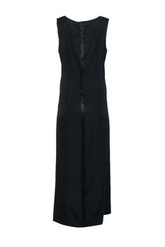 Capture the perfect evening look in this T by Alexander Wang maxi dress, made with a black satin silk blend. Own the night in this sleeveless showstopper, perfect for pairing with a strappy heel, jeweled earrings, and a sleek ponytail. Shine bright like a diamond! Size 10 95% Silk, 5% Spandex Unlined Pullover Sleeveless Bust 38" Waist 38" Shoulder to hem 54" Sleeveless Formal Evening Maxi Dress, Formal Sleeveless Evening Maxi Dress, Formal Sleeveless Maxi Dress For Evening, Sleeveless Viscose Maxi Dress For Night Out, Sleeveless Evening Maxi Dress With Bias Cut, Sleeveless Bias Cut Evening Maxi Dress, Sleeveless Bias Cut Maxi Dress For Evening, Sleeveless Evening Dress In Viscose, Sleeveless Bias-cut Maxi Dress For Gala