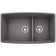 The BLANCO PERFORMA 60/40 DOUBLE BOWL UNDERMOUNT KITCHEN SINK with LOW DIVIDE features a 60/40 bowl design, offering plenty of room for rinsing, washing and soaking. The 60/40 bowl split allows for washing larger items while still leaving the smaller bowl open. Made of SILGRANIT, PERFORMA kitchen sinks are engineered to withstand heavy cookware and hot bakeware. Silgranit sinks are not only strong but also beautiful, available in a range of nature-inspired colors that effortlessly complement the Blanco Silgranit Sink, Silgranit Kitchen Sink, Double Bowl Undermount Kitchen Sink, Blanco Sink, Double Basin Kitchen Sink, Granite Composite Kitchen Sink, Silgranit Sink, Granite Composite Sinks, Composite Sink