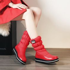 Gender: For Women Style: Fashion,KoreanOccasion: Casual,Party/Club,Office/Career,DressHeel Height: 4cmPlatform Height: 2.5cmSeason: Spring,Summer,Fall/Autumn,WinterPackage Contents: 1 x Shoes (Pair)Size Guide:28 = foot length 18.5-19cm (Foot width=6.5-7cm)29 = foot length 19-19.5cm (Foot width=7cm)30 = foot length 19.5-20cm (Foot width=7-7.5cm)31 = foot length 20-20.5cm (Foot width=7.5cm)32 = foot length 20.5-21cm (Foot width=7.5-8cm)33 = foot length 21-21.5cm (Foot width=8cm)34 = foot length 21 Heels Winter, Buy Womens Boots, Wedges Heels, Platform Flats, Fashion Korean, Womens Wedges, Calf Boots, Flat Boots, Dress And Heels