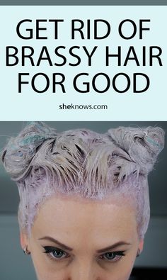 The $6 Secret to Getting Rid of Brassy Hair: Food Coloring & Vinegar – SheKnows Pageboy Haircut, Hair Toner, Hair Fixing, Hair Food, Travel Agent, Silver Hair