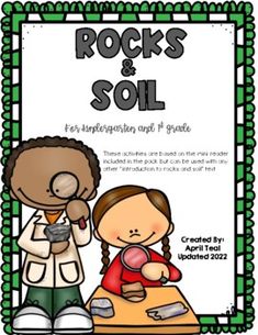 rocks and soil posters for students to use