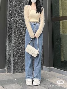 Summer Asian Fashion, Classy Outfits Korean, Ulzzang Fashion Street Styles, Ulzzang Outfit Korean Style, Korean Street Fashion Winter, Korean Classy Outfits, Style Korea Casual, Ulzzang Fashion Casual, Simple Korean Outfits