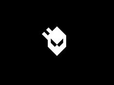 an image of a black and white logo with the letter v in it's center