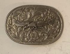 Vintage Metal Belt Buckle, Patriotic Flying American Eagle, Nice Western Design, Heavy Duty, Quality, Thick Metal, For Belts, Fashion, Shelf Display, Western Wear, Cowboy, Rodeo, Southwest, Country, Fun, Nice,  Free Shipping in the U.S. Cowboy Rodeo, Shelf Display, Western Design, Metal Belt, Cow Boy, Suspender Belt, Belt Buckle, Western Wear, Vintage Metal