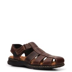 Dr. Scholl's-Gaston Fisherman Sandal A great sandal for your everyday warm weather wear, the Gaston from Dr. Scholl's will keep your feet comfortable and well ventilated! Slip on these leather fisherman sandals to experience the Memory Fit® foam footbed and flexibility they have to offer. Casual Brown Synthetic Sport Sandals, Brown Cushioned Round Toe Sport Sandals, Outdoor Brown Slip-on Sandals, Brown Slip-on Sport Sandals With Arch Support, Cushioned Open Toe Brown Sport Sandals, Brown Cushioned Open Toe Sport Sandals, Brown Cushioned Open-toe Sport Sandals, Brown Closed Toe Sport Sandals With Cushioned Footbed, Outdoor Brown Sport Sandals With Ortholite Insole