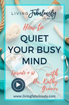 How to quiet your busy mind with meditation and mindfulness. Meditation doesn't have to be difficult - you have the flexibility to choose what meditation you do and how you do it. Discover a Mini-meditation that’s accessible anytime and anywhere.  #busymind #mindfulness #meditation #livingfabulously Exhaustion Symptoms, Boost Fertility, Mindset Work, Busy Mind, Meditation Tips