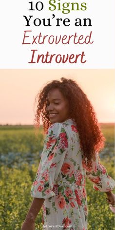 If you’re an extroverted introvert, you don’t have the energy to maintain a large social network, but you do find relationships deeply fulfilling. Introvert Extrovert, Infp Personality