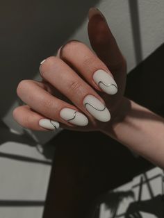 Minimal Nails Art, Wow Nails, Magic Nails, Nails Today, Minimal Nails, Simple Acrylic Nails, Pretty Gel Nails, Gel Nail Design, Nail Tattoo