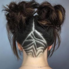 Nape Undercut Designs, Undercut Ideas