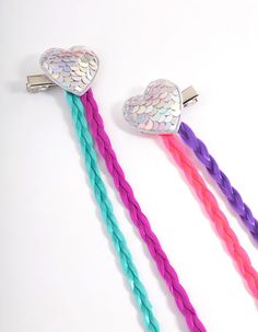 Get creative with the Lovisa Kids Collection! This playful and colourful range has a little something for everyone, kids and big kids at heart! This kids hair clip pack features two faux braided hair clips. | Lovisa Kids Mixed Metal Faux Heart Braided Hair Clips Pack Cheap Playful Multicolor Hair Accessories, Cheap Cute Hair Accessories For Playtime, Cheap Playful Hair Accessories For Party, Braided Hair String Extensions On Hair Tie For Kids, Braided Hair Clips, Jewelry For Braids, Hair Jewelry For Braids, Heart Braid, Cute Animal Quotes