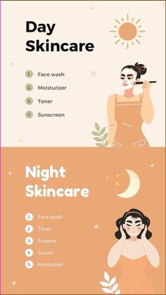 Skin Care Posts For Instagram, Beginner Skin Care Routine, Skin Care Basics, Face Skin Care Routine, Skin Care Routine Order, Diy Skin Care Routine, Marketing Brochure, Night Skin Care Routine, Good Skin Tips