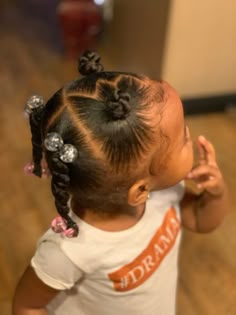 Hair Styles For Toddlers Black Hair, Easy Toddler Hairstyles Black, Short Toddler Hairstyles Black, Black Babies Hairstyles Infant, Toddler Hairstyles Girl Black, Black Toddler Hairstyles Girl, Hairstyles For Black Toddlers, Baby Braid Styles