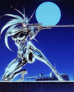 Power Metal Aesthetic, Futuristic Anime, Mecha Art, Retro Gaming Art, Sci Fi Models, Arte Robot, Cyberpunk Art, Retro Futurism, Sci Fi Art