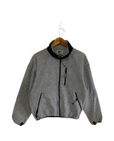 Gray Fleece Jacket With Pockets For Outdoor Activities, Gray Fleece Jacket For Cold Weather, Gray Winter Fleece Jacket For Streetwear, Gray Fleece Jacket With Fleece Lining For Streetwear, Gray Fleece Jacket For Streetwear, Gray Fleece Jacket With Pockets For Streetwear, Gray Fleece Jacket With Pockets For Outdoor, Gray Fleece Jacket With Fleece Lining, Sporty Gray Long Sleeve Fleece Jacket