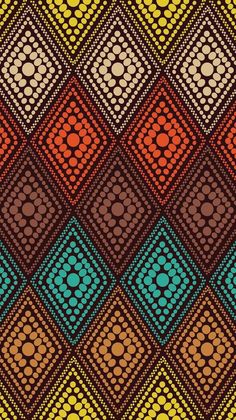 an abstract pattern with different colors and patterns on the fabric stock photo - budget conscious