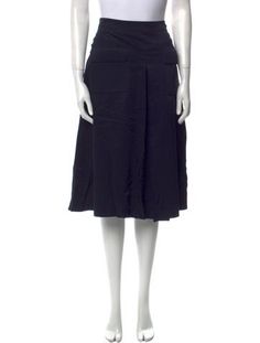 Maison Margiela SkirtBlueZip ClosureFit:Skirts by Maison Margiela typically fit true to size. Fitted Knee-length Cargo Skirt With Lining, Formal Flared Skirt With Pockets, Formal Knee-length Gathered Skirt, Formal Full Skirt Bottoms With Pockets, Formal Full Skirt With Pockets, Knee-length Pleated Wrap Skirt For Work, Formal Relaxed Skirted Bottoms, Formal Relaxed Fit Skirted Bottoms, Knee-length Lined Cargo Skirt