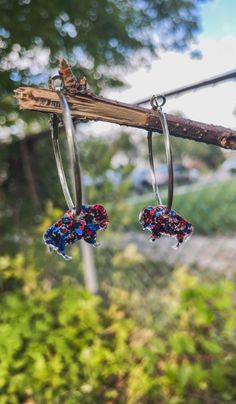 Buffalo Bills earrings!! Each pair is one of a kind! Show your Buffalo Bills pride each game day, or any day, with these unique and creative earrings :) Creative Earrings, Buffalo Ny, Buffalo Bills, Jewelry Earrings Hoops, Game Day, Buffalo, Etsy Earrings, Accessory Gift, Hoop Earrings