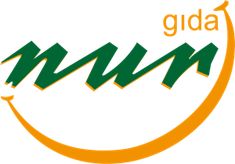 an orange and green logo with the words guda mun written in large letters