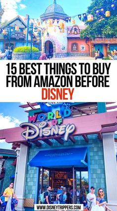 15 Best Things To Buy From Amazon Before Disney Disney World Essentials, What To Buy On Amazon, What To Pack For Disney, London Places To Visit, Disneyland Vacation Planning, Disney Packing List, Disney Trip Surprise, Things From Amazon, Packing List For Disney