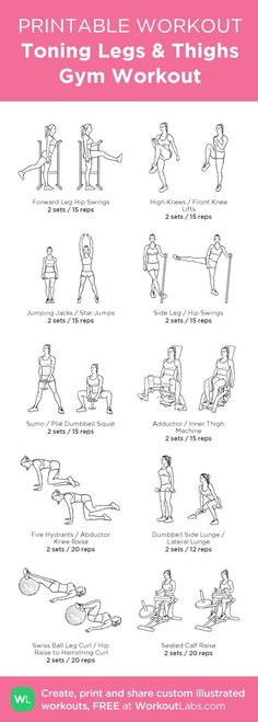 the printable workout guide for beginners