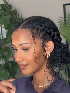 20 NATURAL HAIRSTYLE FOR BLACK WOMEN - valbujo Hairstyle Ideas For Short Curly Hair Black Women, Curly Hairstyles Biracial Hair, Hairstyles For A Tea Party, Country Curly Hairstyles, Natural Bridesmaids Hairstyles, Hair Braid Into Ponytail, Two Twist Hairstyles, Low Manipulating Curly Hair Styles, Short Coily Hair Styles