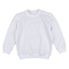 Styling for the first day of school is easy thanks to this Kids Long Sleeve Sweatshirt, while it complements other products to create that perfect outfit. Each sweatshirt consists of a soft blend of polyester and cotton, providing wearers with a comfy feeling for even the coldest of days. The ribbed cuffs at the wrists ensure a slim fit, while we offer sizes ranging from ages 2 to 14 years old. With many different designs to choose from like beige and light grey, styling for any upcoming event i Casual Sweatshirt With Ribbed Cuffs For Play, Basic Fleece Top In Solid Color, Sporty Long Sleeve Sweatshirt For Playwear, Casual Relaxed Fit Sweatshirt For Playwear, Winter Crew Neck Sweatshirt For Playwear, Winter Playwear Sweatshirt Crew Neck, Winter Playwear Crew Neck Sweatshirt, Relaxed Fit Long Sleeve School Top, Casual Playwear Tops With Ribbed Cuffs