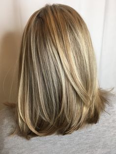 Half A Head Of Highlights Blondes, Blonde Hair Medium Length, Blonde Hair Transformations, Simple Hairstyle, Brown Hair With Blonde Highlights, Blonde Hair Inspiration, Hair Affair, Hair Medium