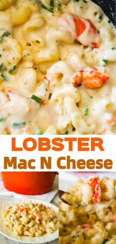 lobster mac n cheese is an easy and delicious meal