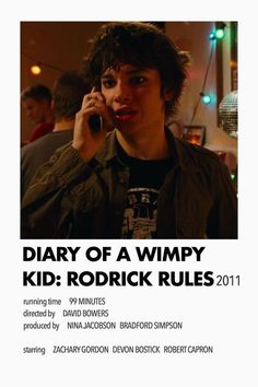 the poster for diary of a wimpy kid rodrick rules 2011