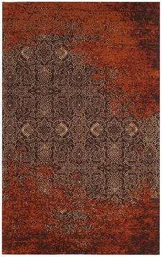 safavieh clearance clv classic vintage clv224a rust rug Rust Rug, Turkish Design, Rug Texture, Rug Direct, Classic Rugs, Carpet Design, Brown Area Rugs, Vintage Area Rugs, Abstract Rug