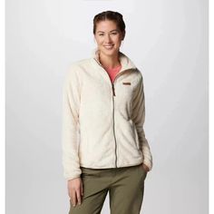 EQUIPPED FOR CAMP Start with a hike and finish with s'mores around the campfire in this Sherpa fleece jacket. Banish chill when you zip it up and enjoy an evening outdoors.  VELVETY SOFT Crafted of fluffy high-pile fleece inside and out, this plush topper feels velvety soft, with microfleece-lined pockets to keep hands cozy.   Hand pockets  Center Back Length: 25"  Imported Europe Winter, Hiking Jacket, Happy Socks, Body Warmer, Mens Sportswear, Columbia Sportswear, Sportswear Women, Sherpa Fleece, Fleece Jacket